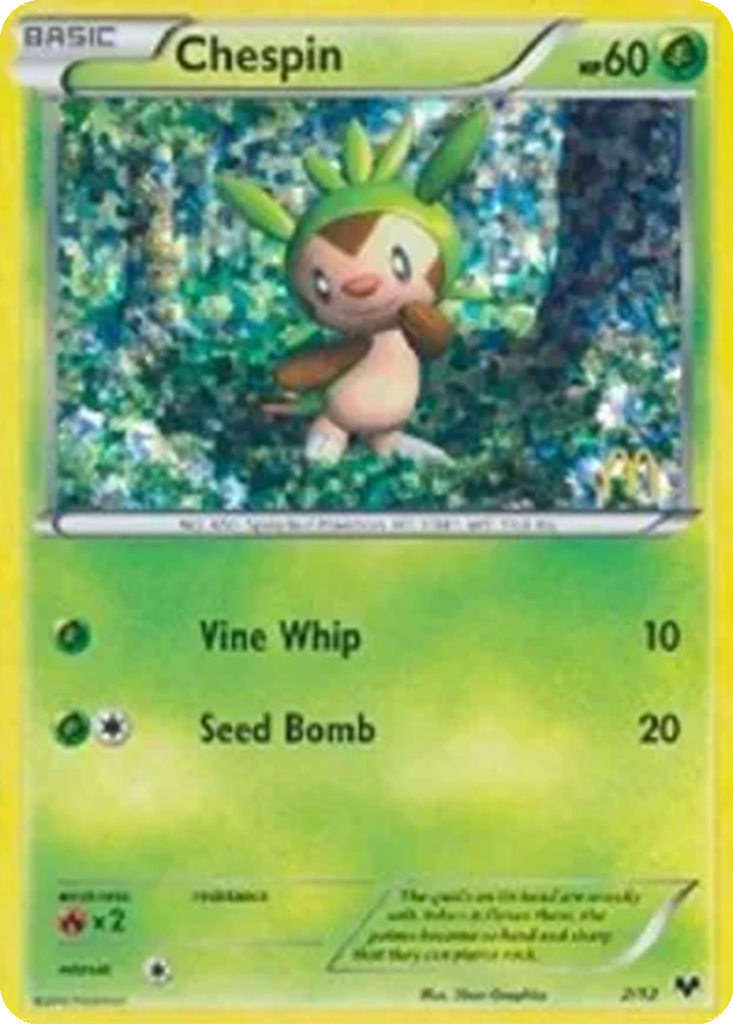 Chespin 2/12 McDonald's Collection 2014
