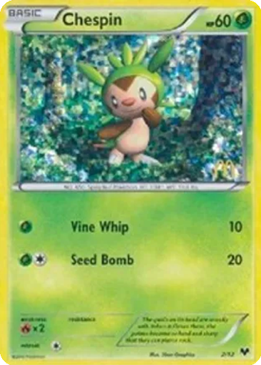 Chespin 2/12 McDonald's Collection 2014