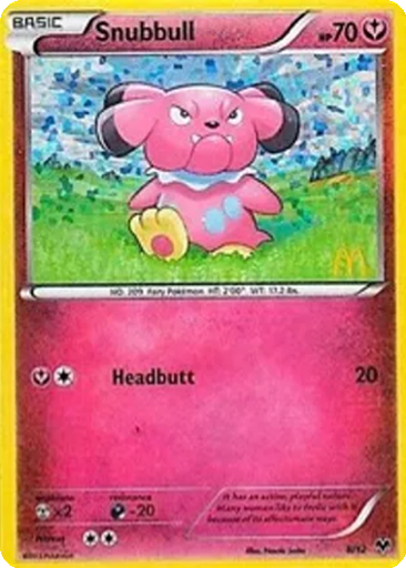 Snubbull 8/12 McDonald's Collection 2014