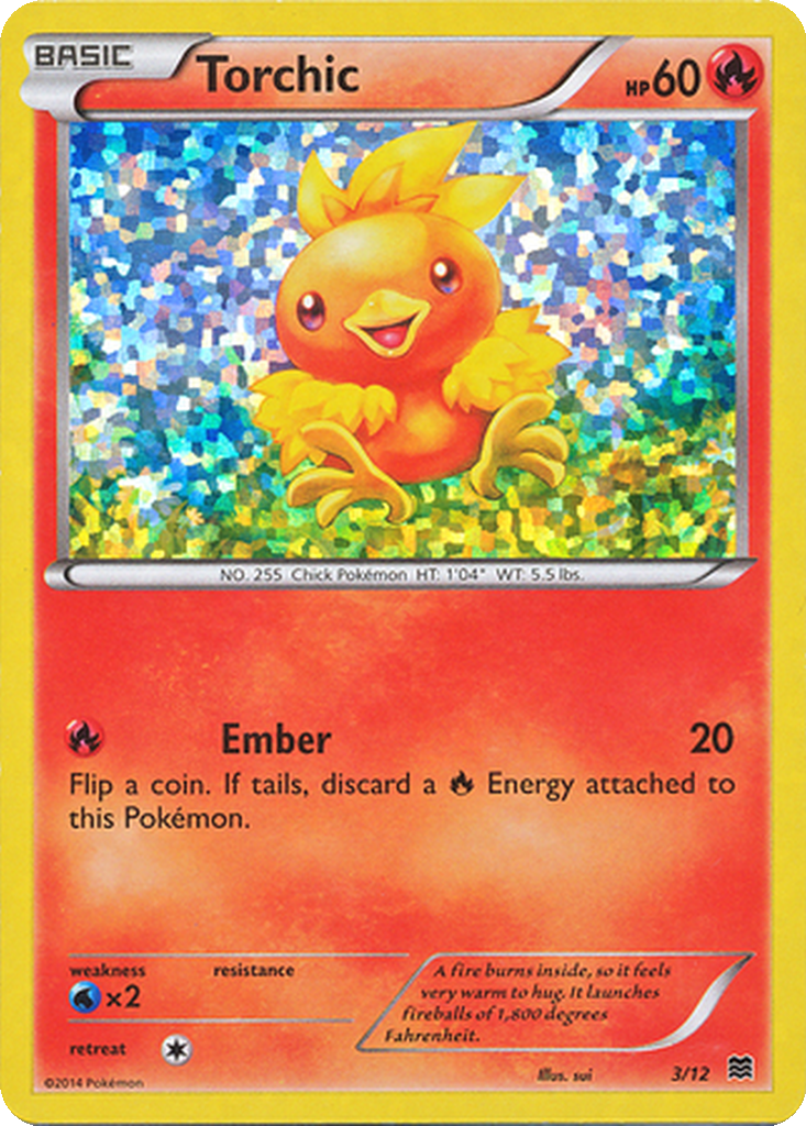 Torchic 3/12 McDonald's Collection 2015