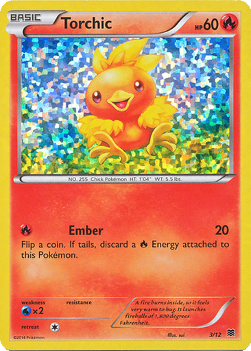 Torchic 3/12 McDonald's Collection 2015