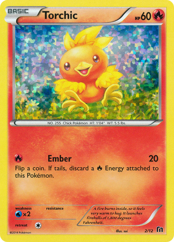 Torchic 2/12 McDonald's Collection 2016