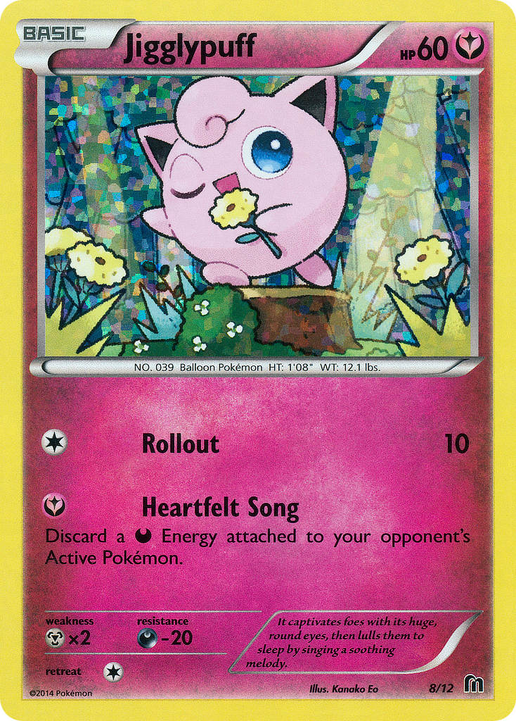 Jigglypuff 8/12 McDonald's Collection 2016