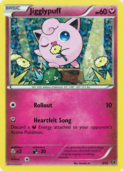 Jigglypuff 8/12 McDonald's Collection 2016