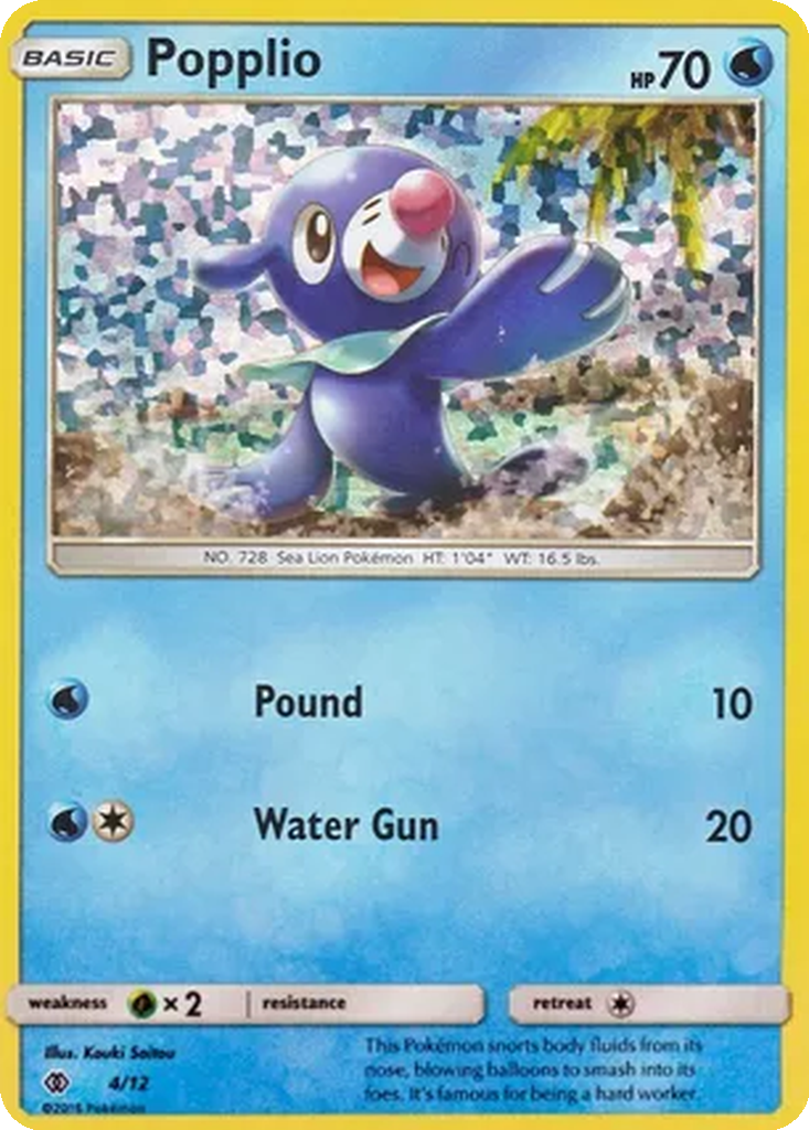 Popplio 4/12 McDonald's Collection 2017
