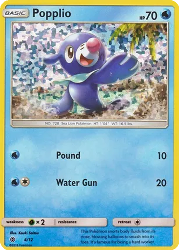 Popplio 4/12 McDonald's Collection 2017