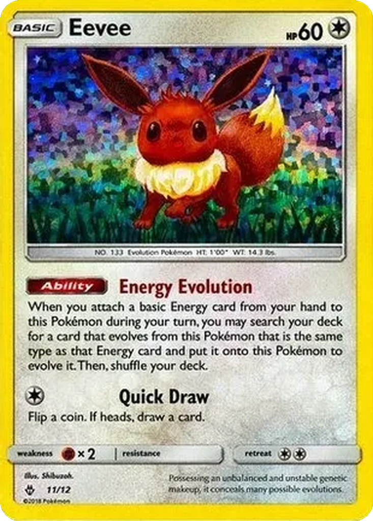 Eevee 11/12 McDonald's Collection 2018
