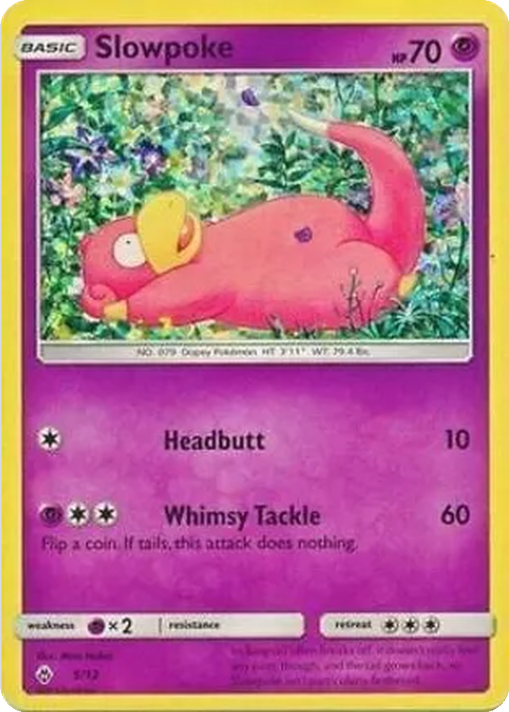 Slowpoke 5/12 McDonald's Collection 2018