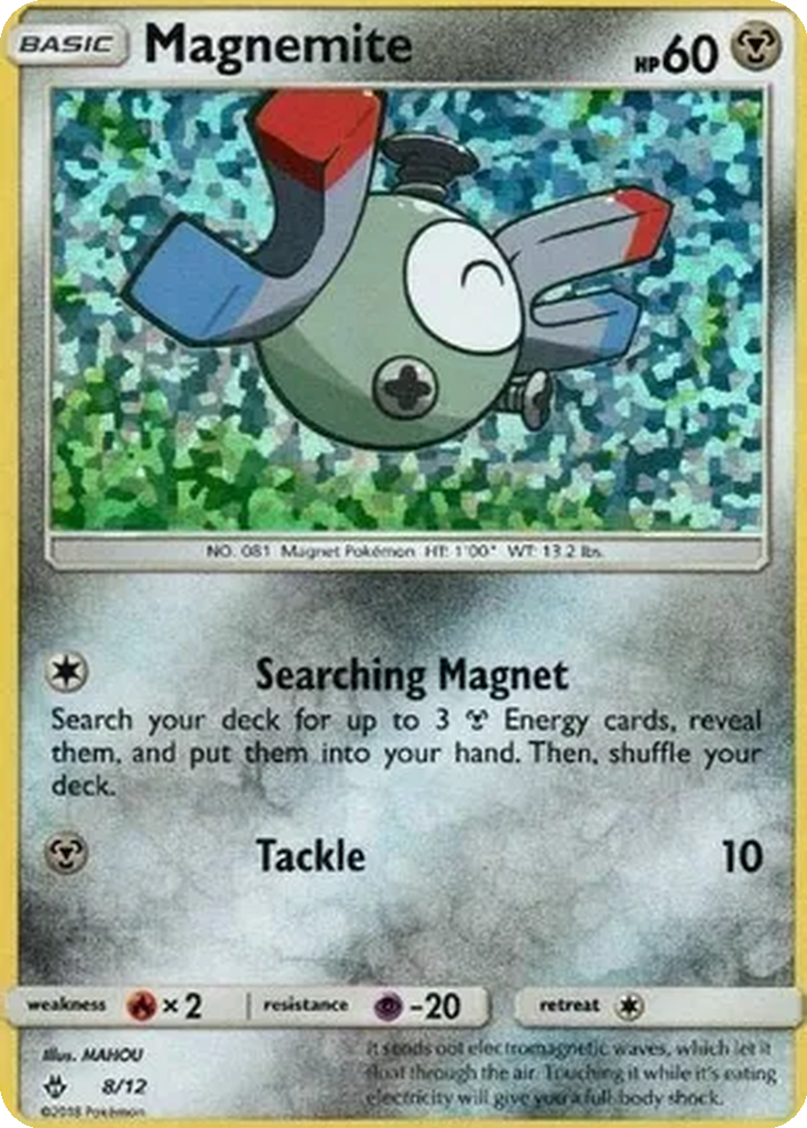 Magnemite 8/12 McDonald's Collection 2018