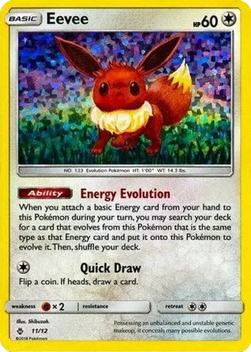 Eevee 11/12 McDonald's Collection 2018