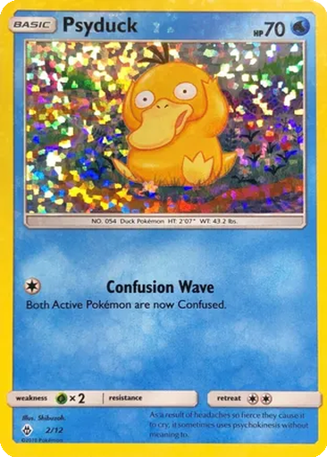 Psyduck 2/12 McDonald's Collection 2018
