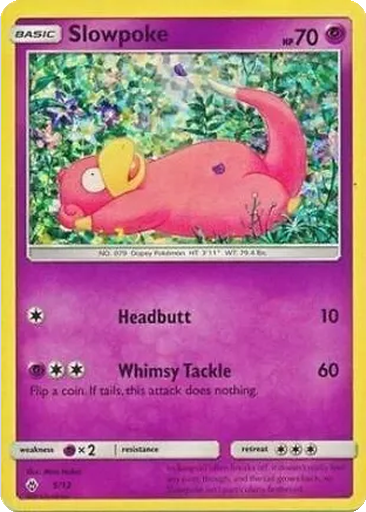 Slowpoke 5/12 McDonald's Collection 2018