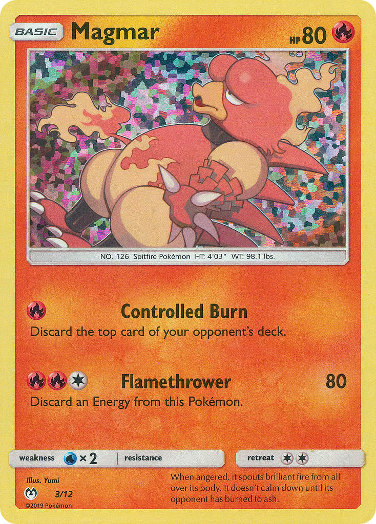 Magmar 3/12 McDonald's Collection 2019