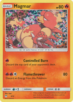Magmar 3/12 McDonald's Collection 2019