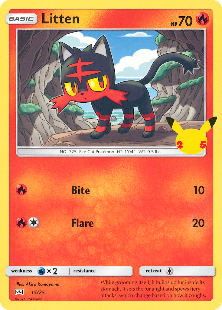 Litten 15/25 McDonald's Collection 2021