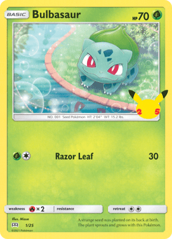 Bulbasaur 1/25 McDonald's Collection 2021