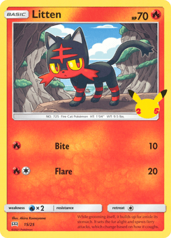 Litten 15/25 McDonald's Collection 2021