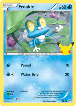 Froakie 22/25 McDonald's Collection 2021