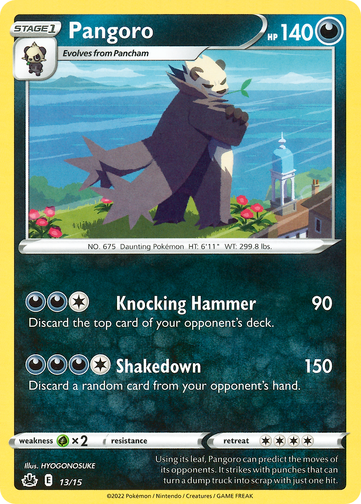 Pangoro 13/15 McDonald's Collection 2022