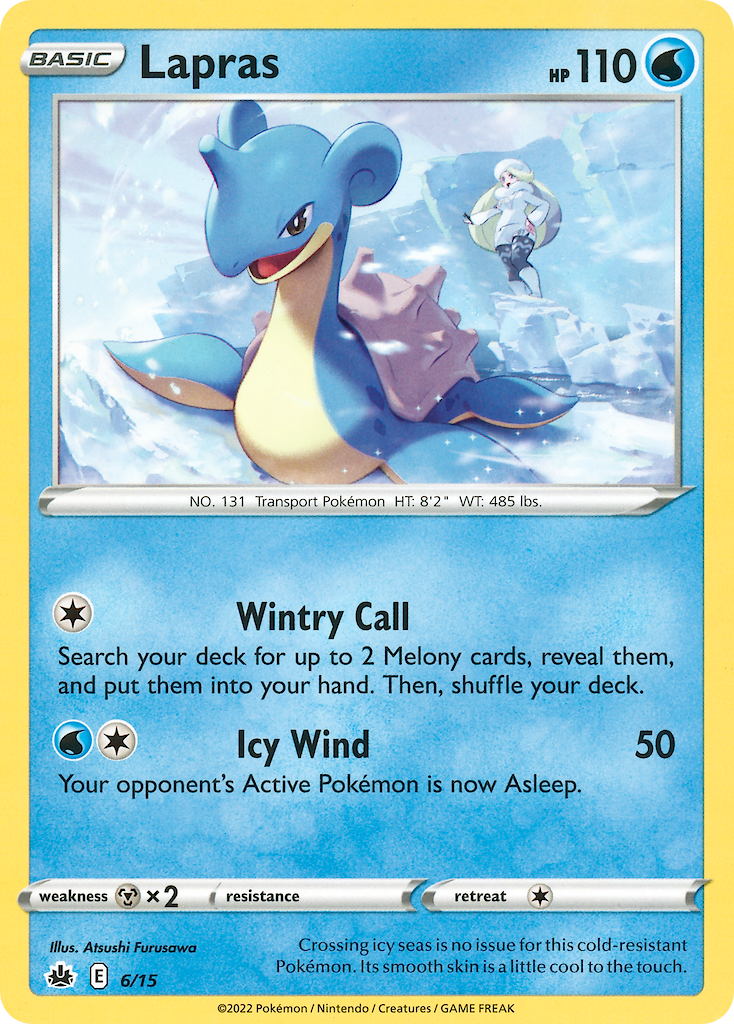 Lapras 6/15 McDonald's Collection 2022