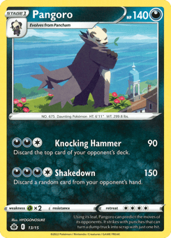 Pangoro 13/15 McDonald's Collection 2022