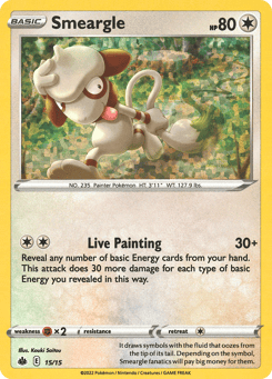 Smeargle 15/15 McDonald's Collection 2022