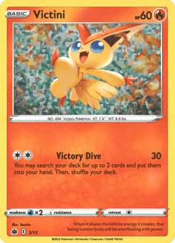Victini 5/15 McDonald's Collection 2022