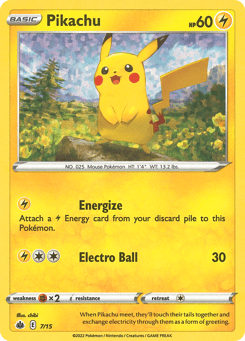 Pikachu 7/15 McDonald's Collection 2022