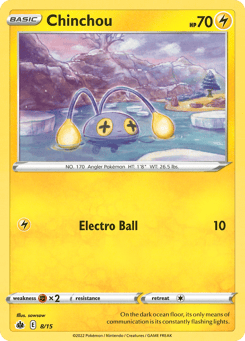 Chinchou 8/15 McDonald's Collection 2022