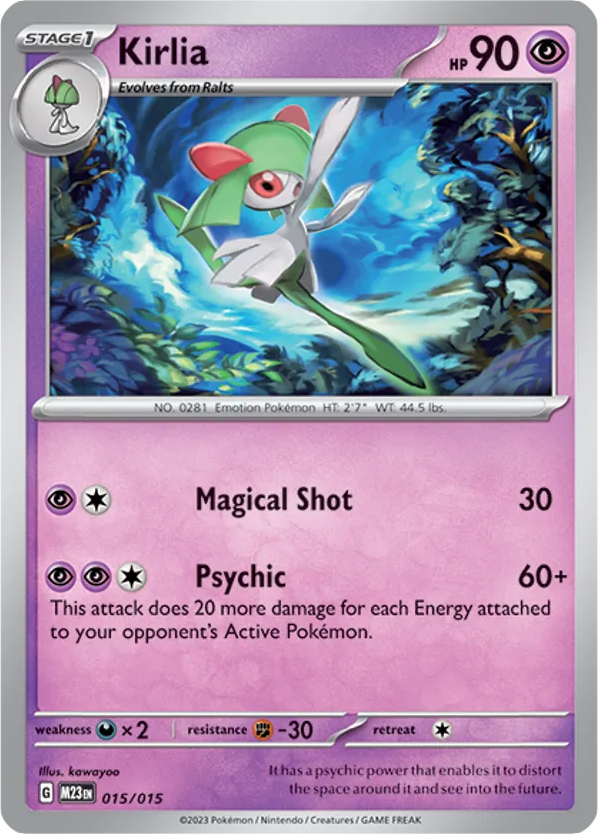 Kirlia 015/015 McDonald's Collection 2023