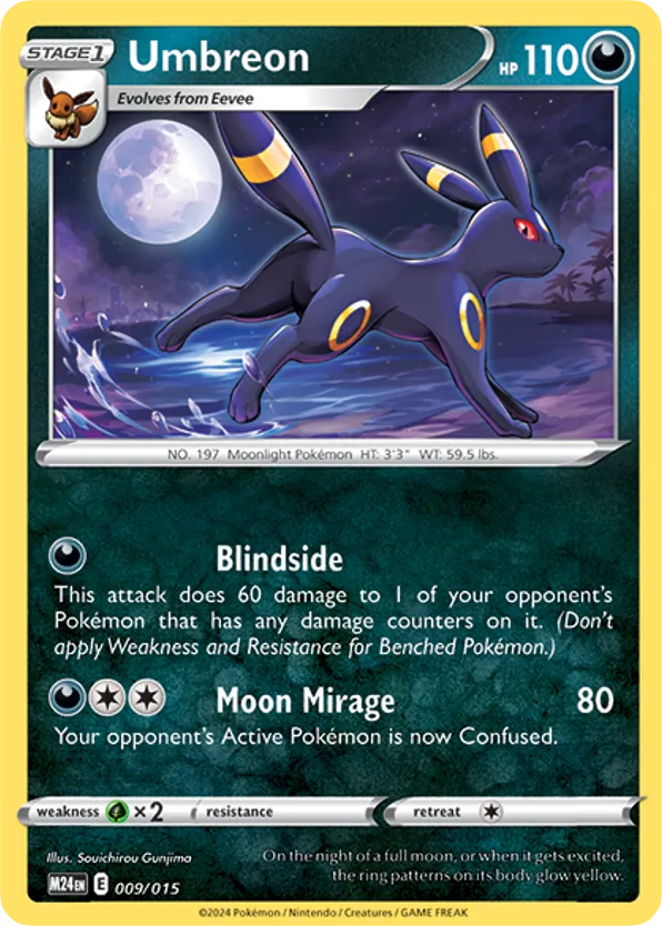 Umbreon 009/015 McDonald's Collection 2024