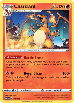 Charizard 001/015 McDonald's Collection 2024