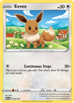 Eevee 013/015 McDonald's Collection 2024