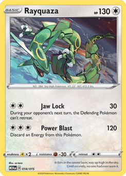 Rayquaza 014/015 McDonald's Collection 2024