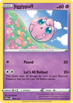 Jigglypuff 004/015 McDonald's Collection 2024