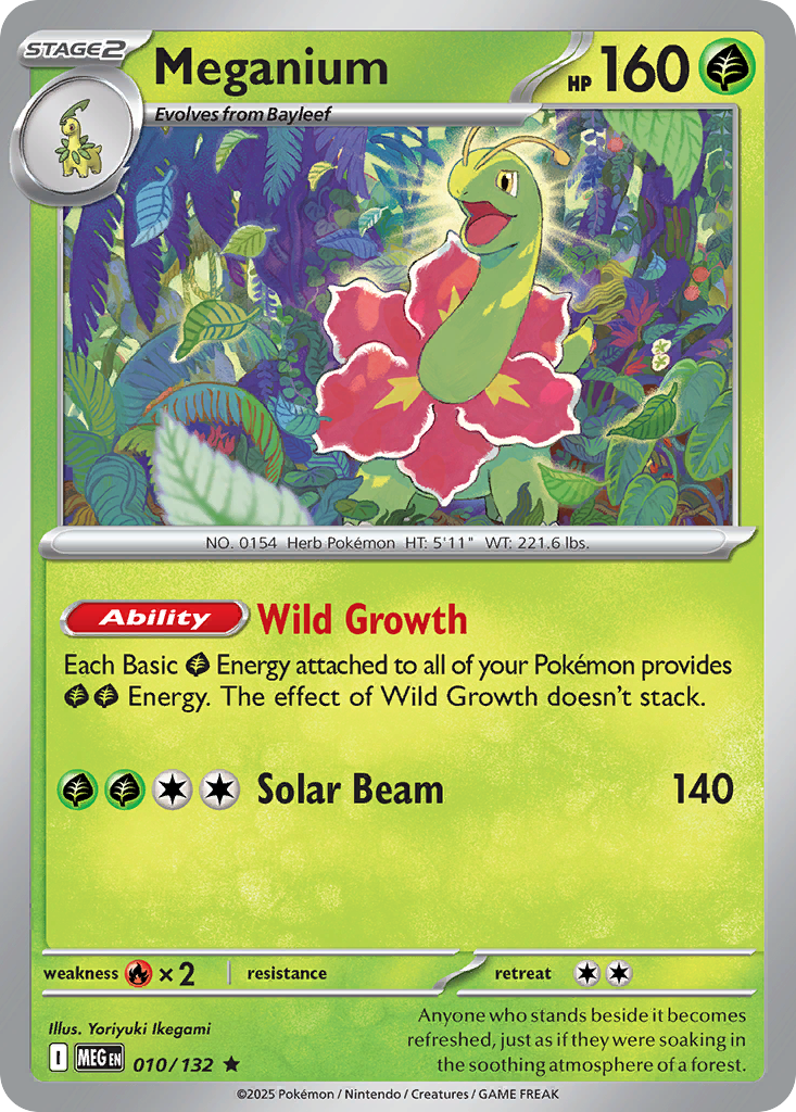Meganium 010/132 Mega Evolution