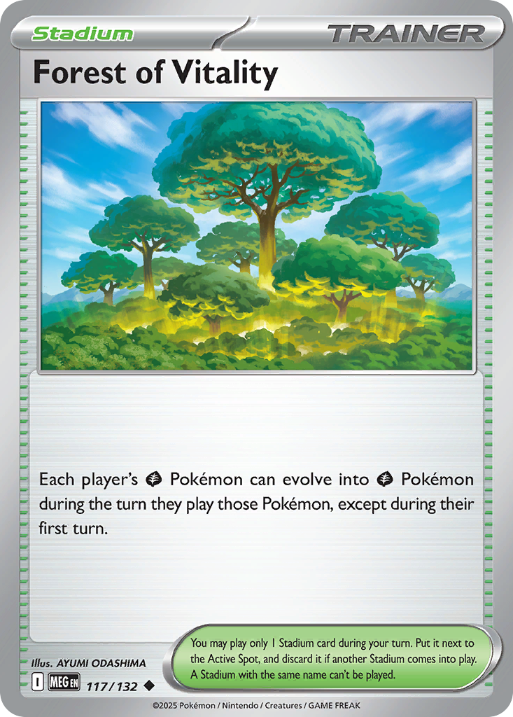 Forest of Vitality 117/132 Mega Evolution