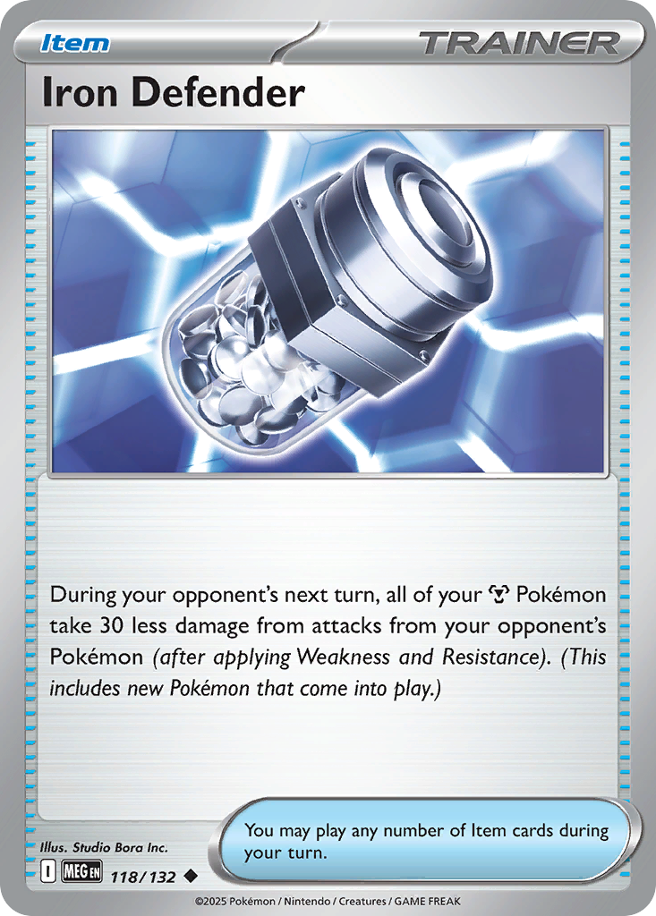 Iron Defender 118/132 Mega Evolution
