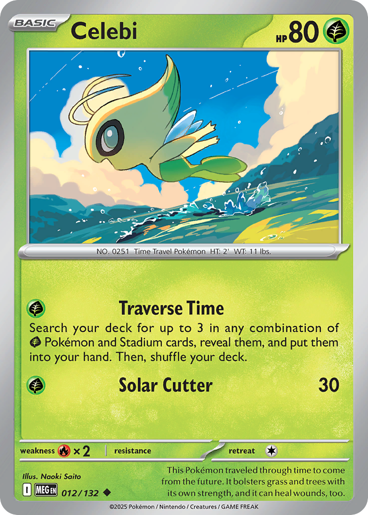Celebi 012/132 Mega Evolution