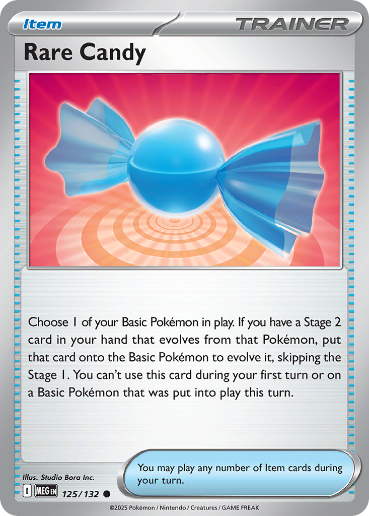 Rare Candy 125/132 Mega Evolution
