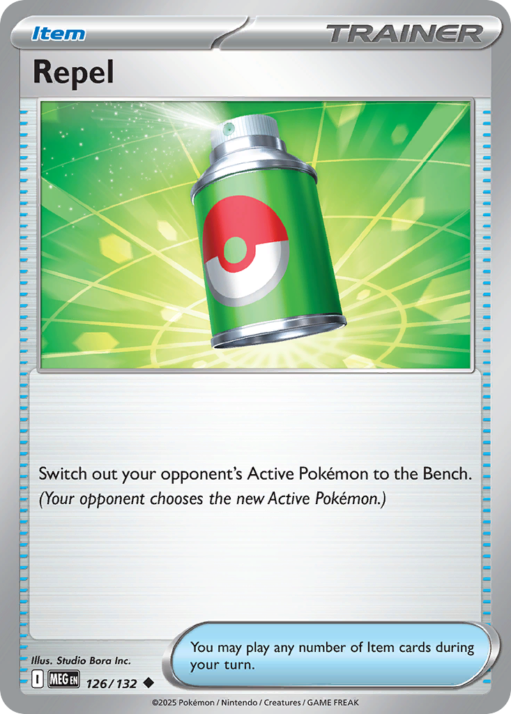 Repel 126/132 Mega Evolution