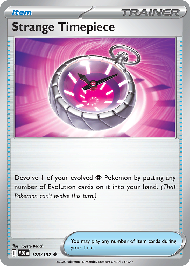 Strange Timepiece 128/132 Mega Evolution