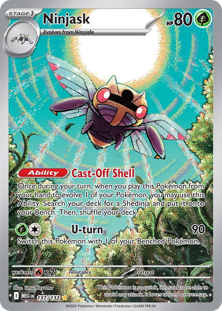 Ninjask 137/132 Mega Evolution