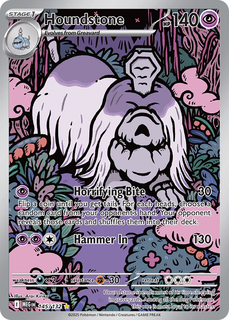 Houndstone 145/132 Mega Evolution
