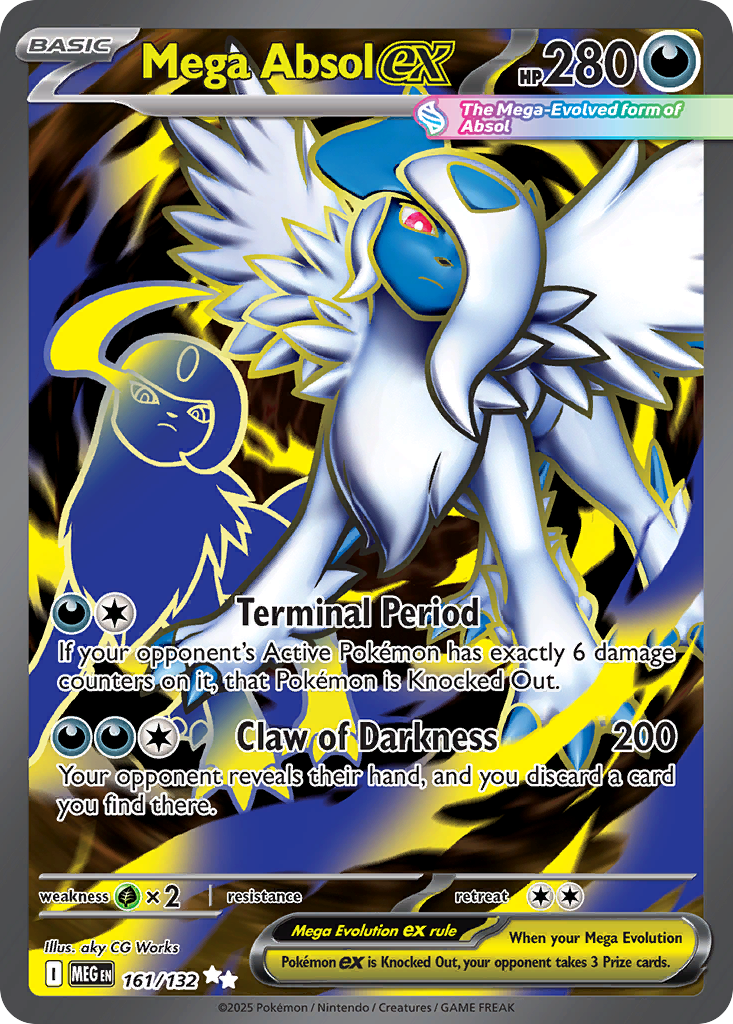 Mega Absol ex 161/132 Mega Evolution