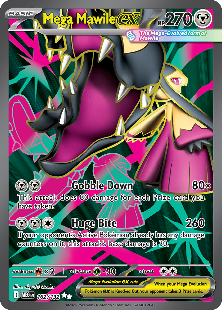 Mega Mawile ex 162/132 Mega Evolution