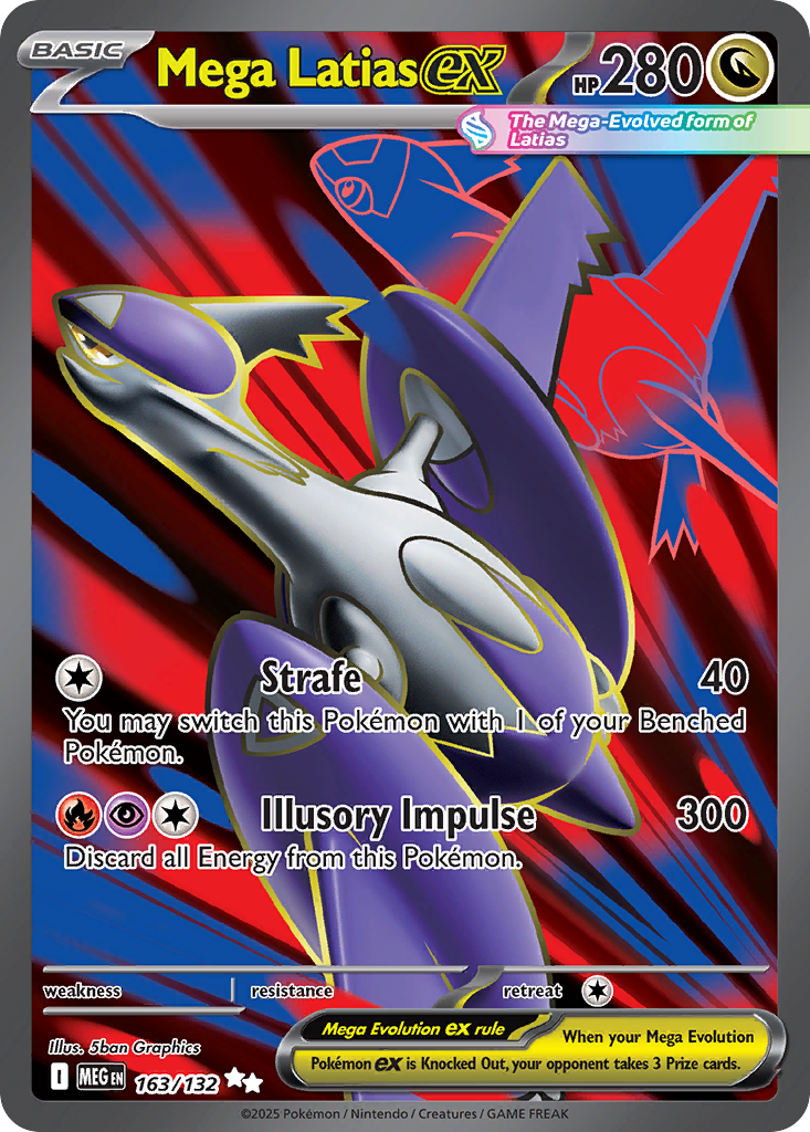 Mega Latias ex 163/132 Mega Evolution