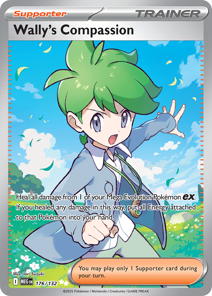 Wally's Compassion 176/132 Mega Evolution