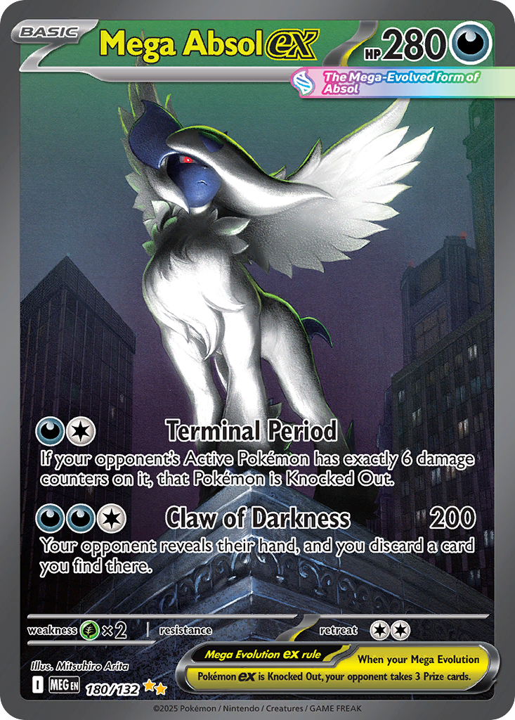 Mega Absol ex 180/132 Mega Evolution