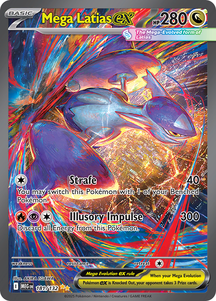 Mega Latias ex 181/132 Mega Evolution